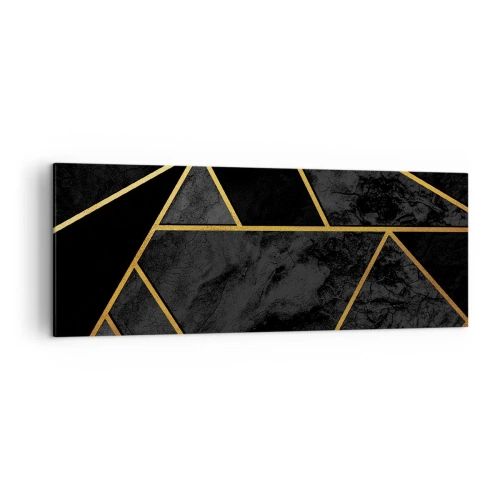 Schilderen op canvas - Duisternis en glans - 140x50 cm