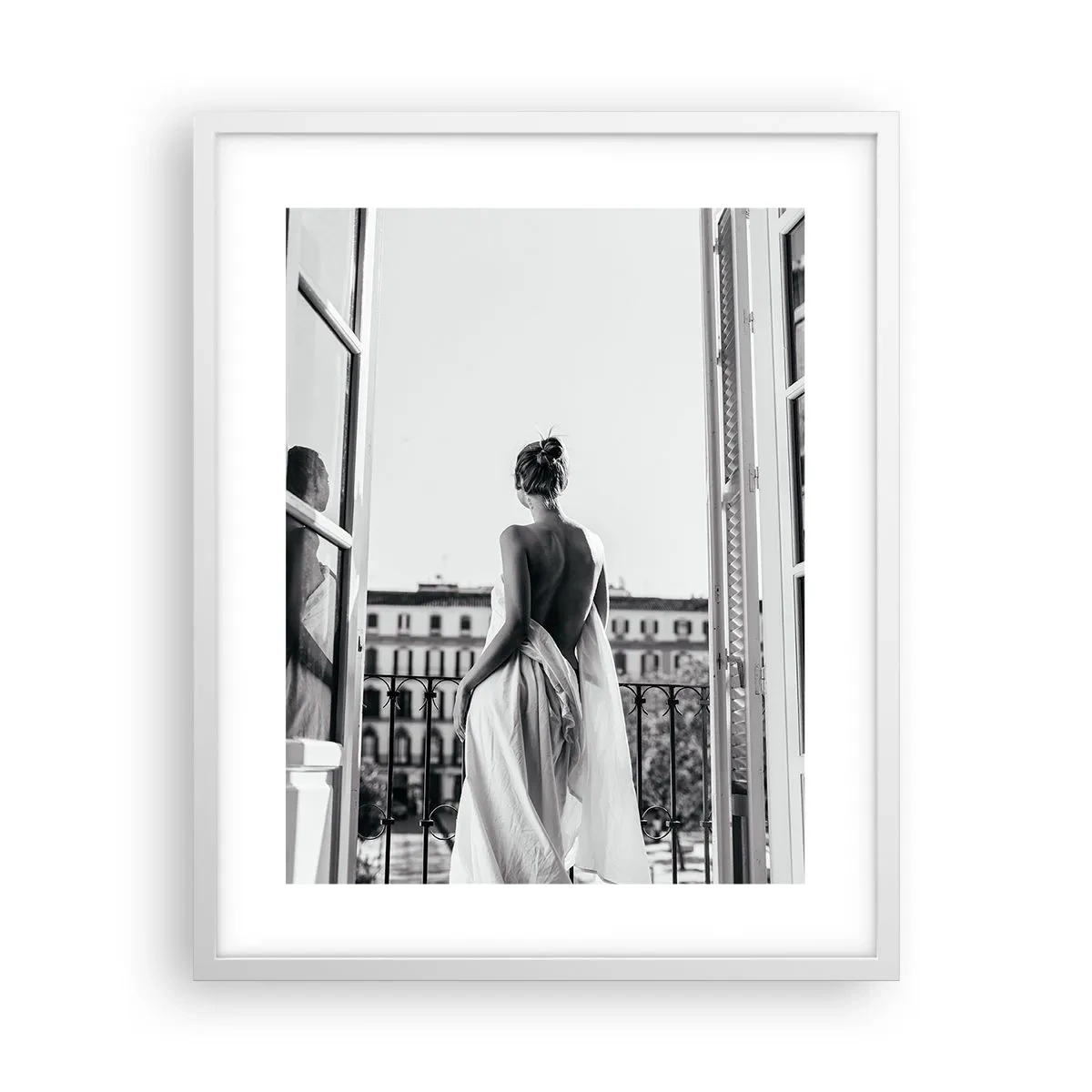 Poster in een witte lijst - De zintuigen wakker maken - 40x50 cm