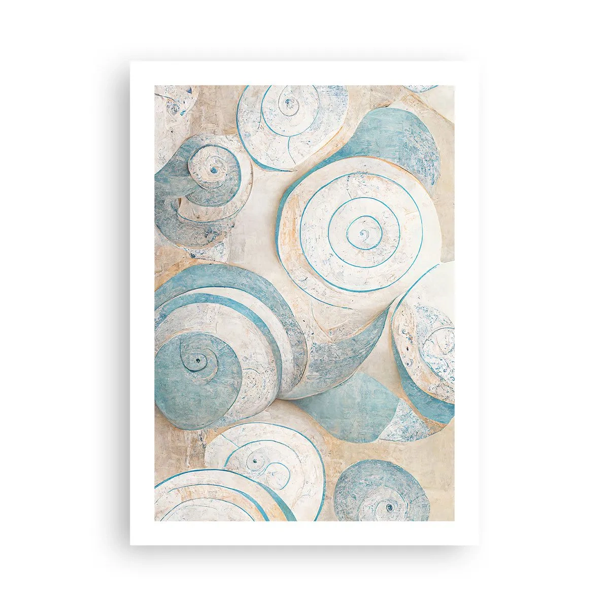 Poster - Wat zit er in de schelp? - 50x70 cm