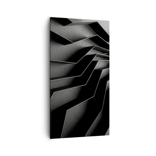 Schilderen op canvas - Ruimtelijke orde - 55x100 cm