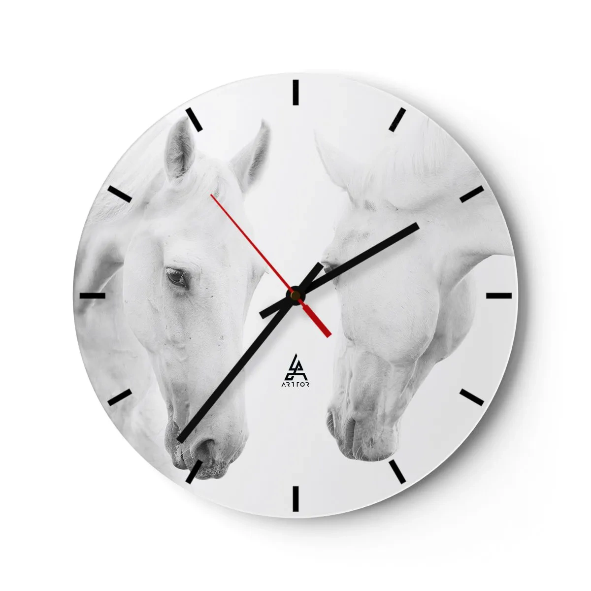 Wandklok - Klok - Is dit vriendschap...? - 40x40 cm