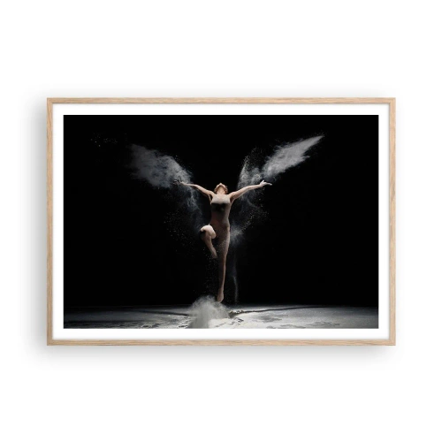 Een poster in een licht eiken lijst - Elfen bestaan - 100x70 cm