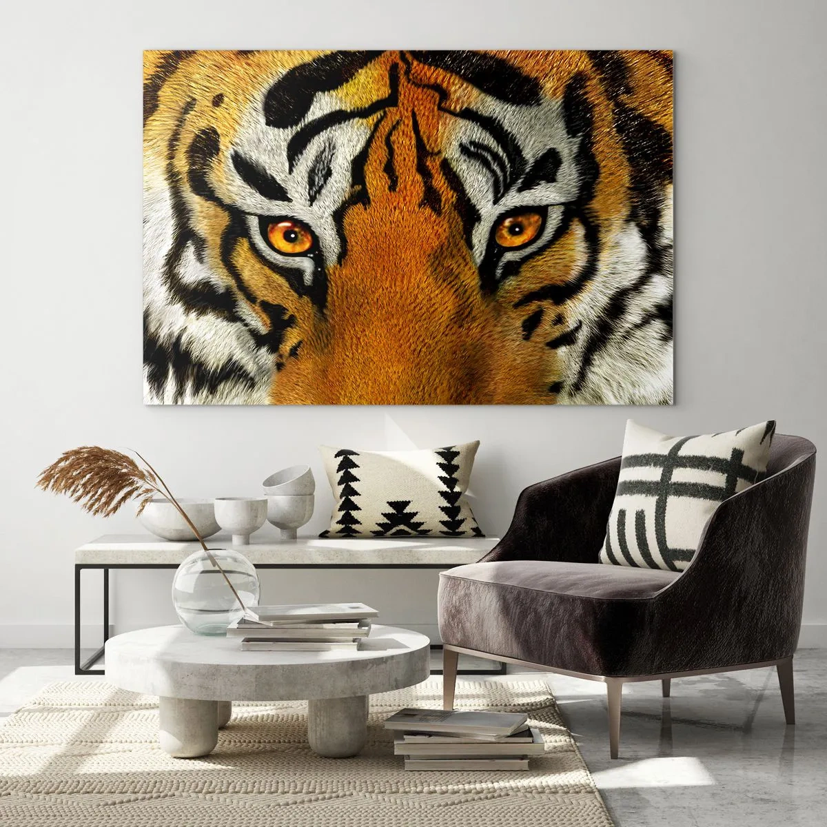 Schilderen op glas - Vreselijk en mooi - 120x80 cm