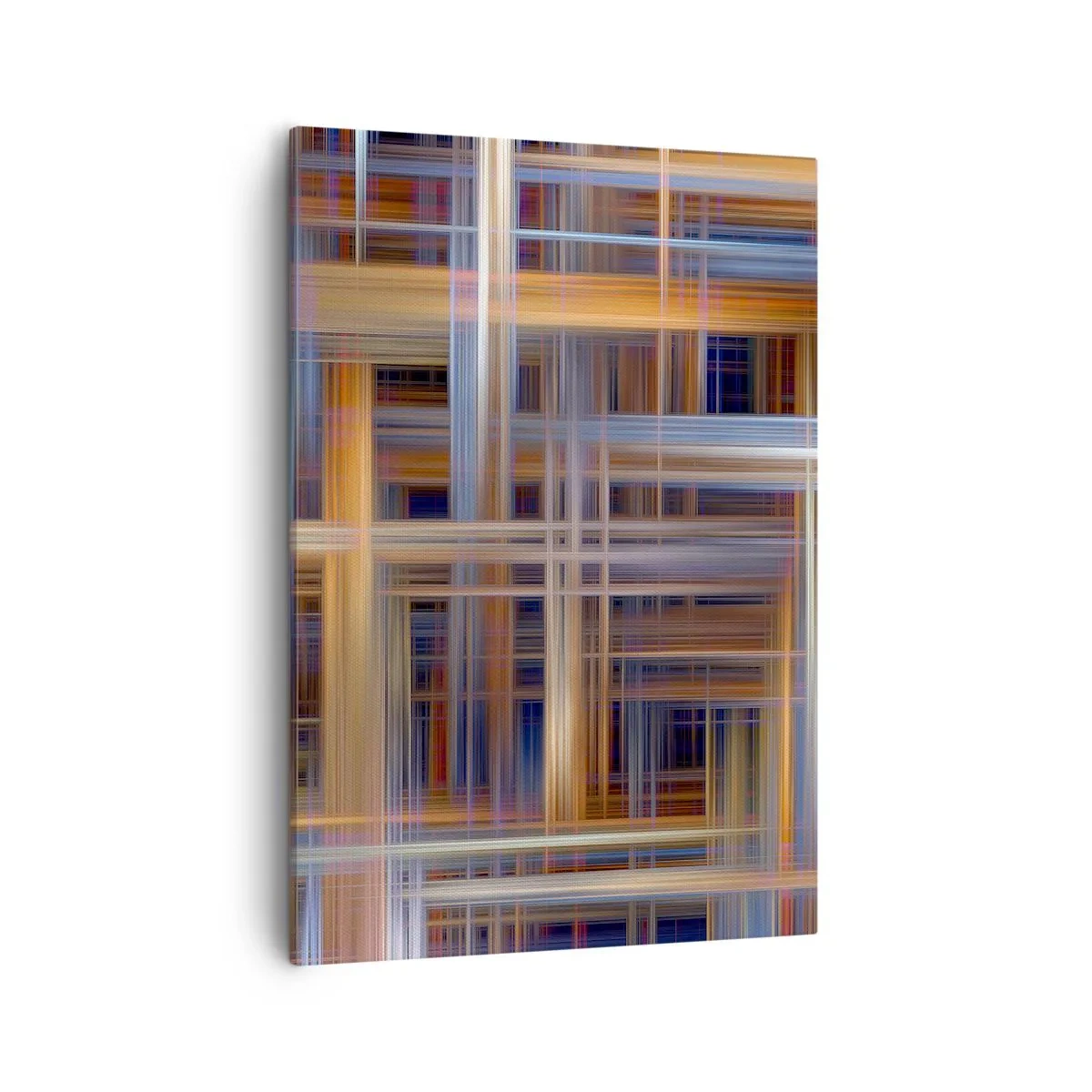 Schilderen op canvas - Geweven van licht - 50x70 cm