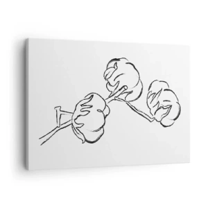 Schilderen op canvas - Katoen dons - 70x50 cm
