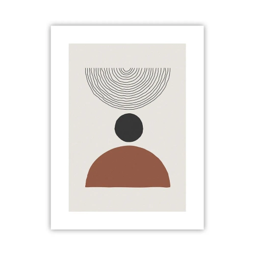 Poster - Het middelpunt van de aandacht - 30x40 cm