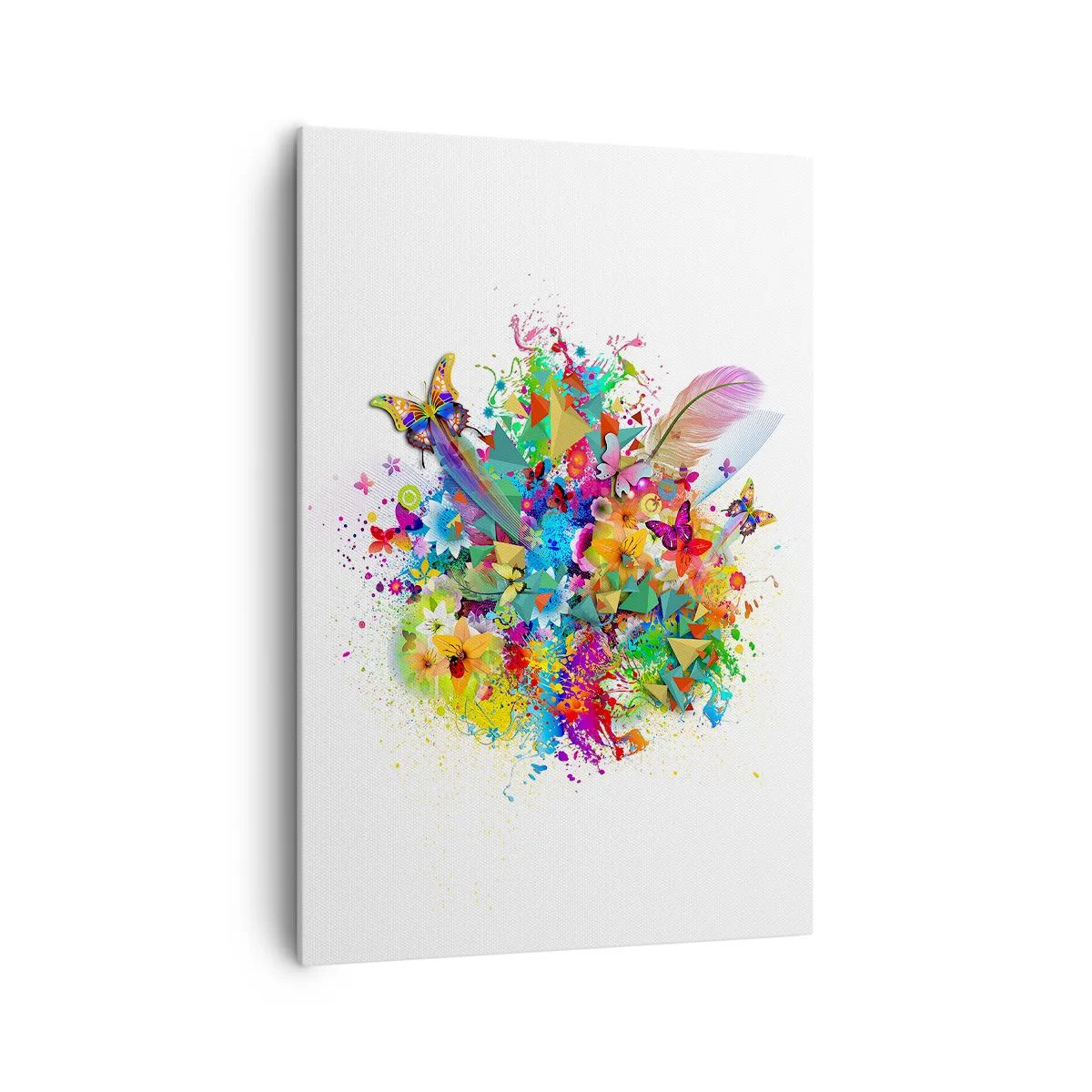 Schilderen op canvas - Een boeket van vreugde - 70x100 cm