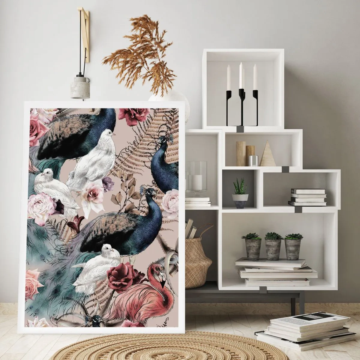 Poster - In de paleistuin - 50x70 cm