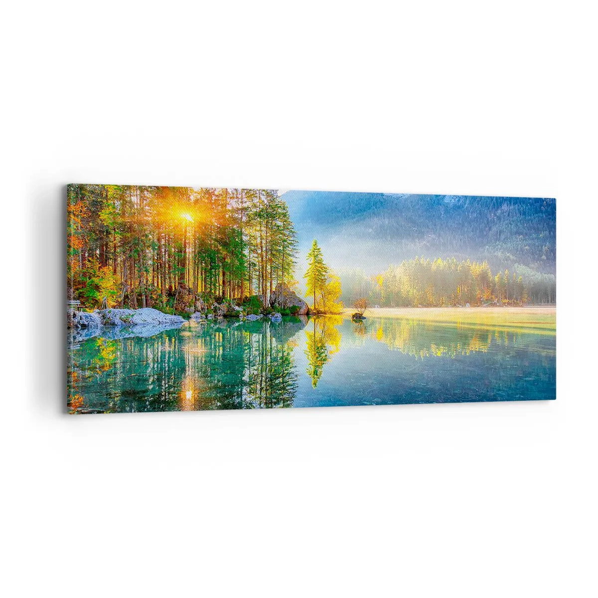 Schilderen op canvas - Majesteit en zoetheid - 100x40 cm