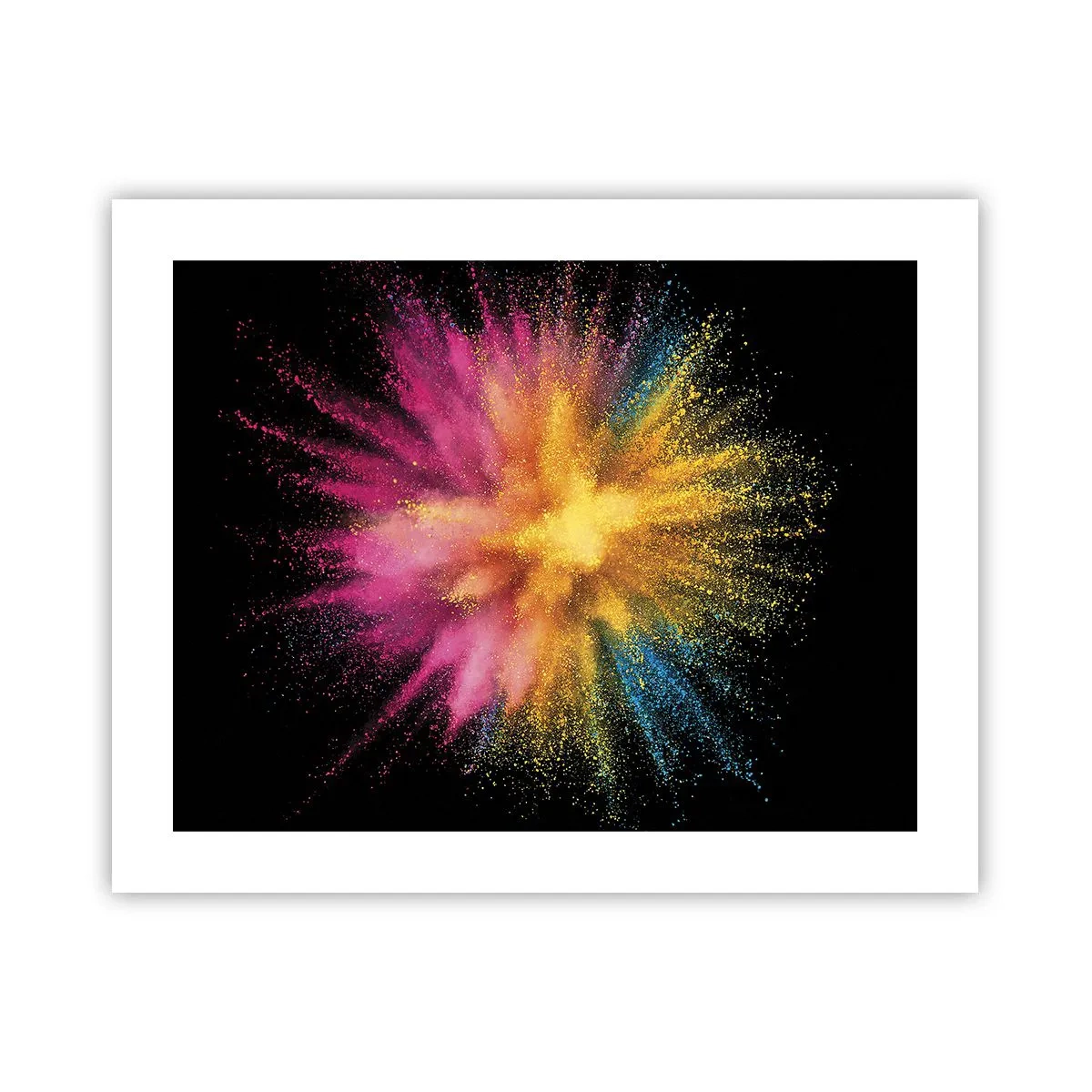 Poster - De geboorte van kleuren - 50x40 cm
