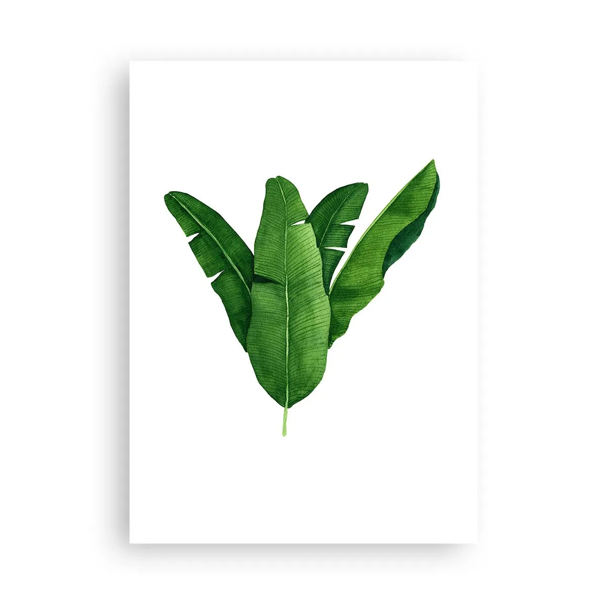 Poster - Groene symmetrie - 50x70 cm