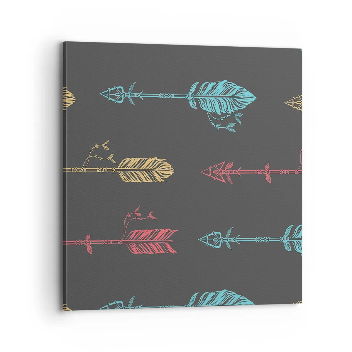 Schilderen op canvas - In de verordening - 70x70 cm