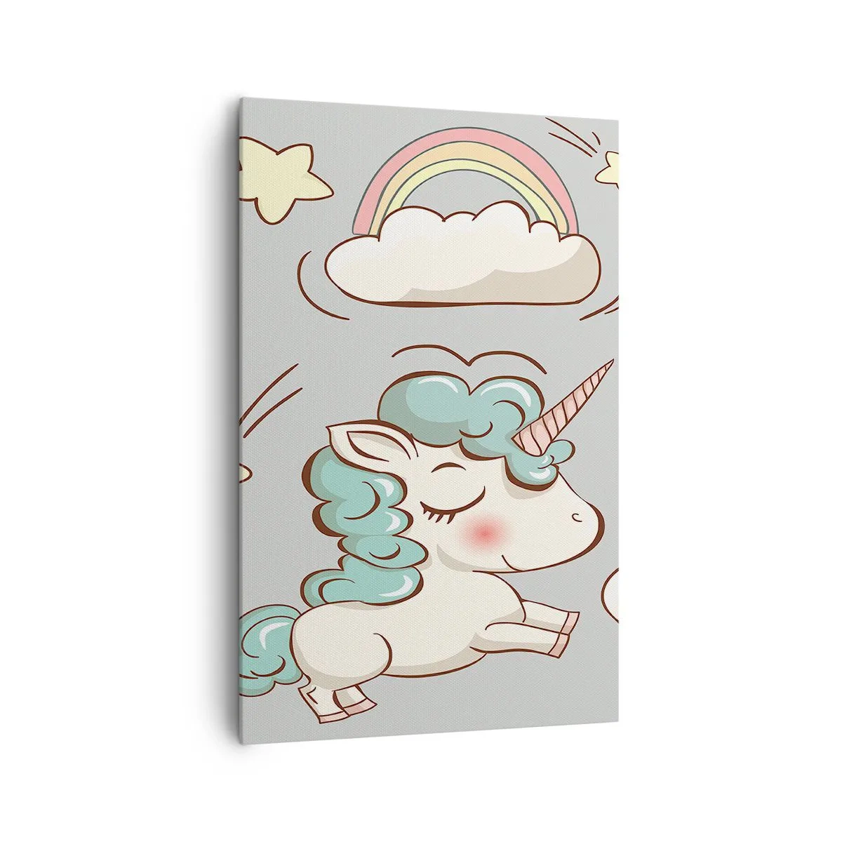 Schilderen op canvas - Ze bestaan zeker... - 80x120 cm