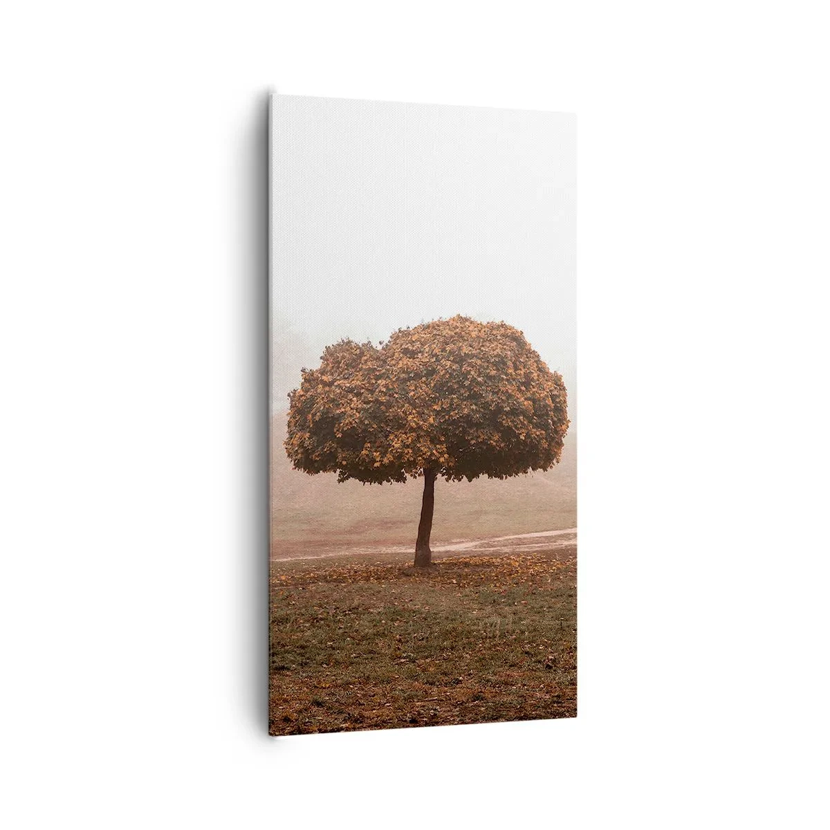 Schilderen op canvas - Na een drukke zomer - 65x120 cm