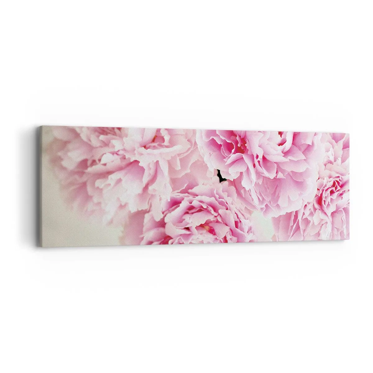 Schilderen op canvas - In roze glamour - 90x30 cm