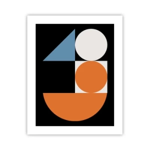 Poster - Dacht lay-out - 40x50 cm