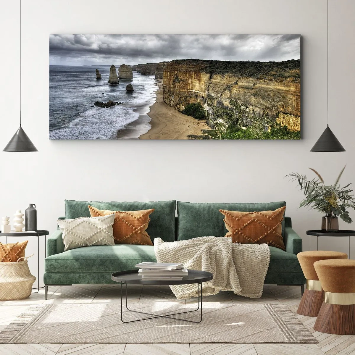 Schilderen op canvas - Rauwe schoonheid - 160x50 cm
