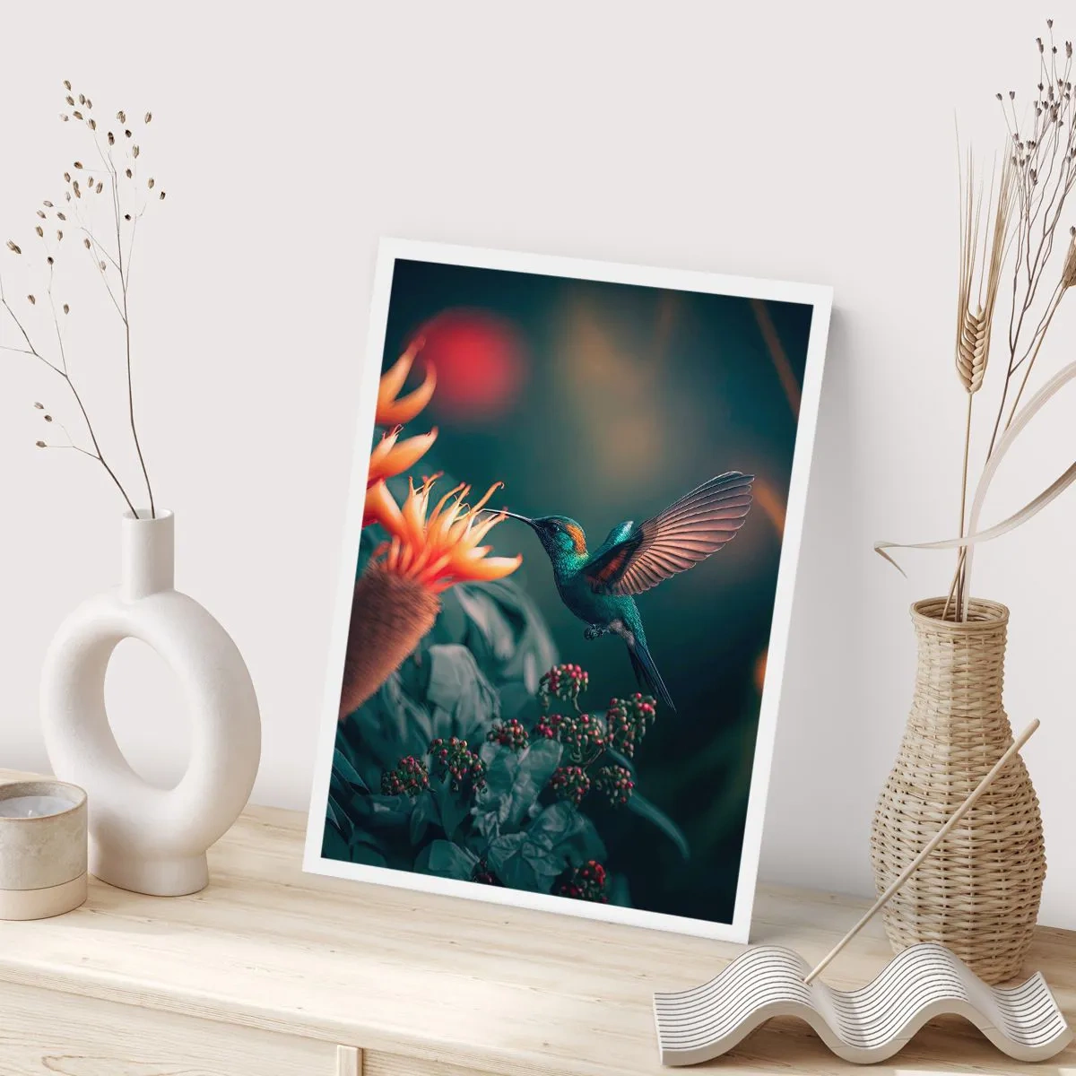 Poster - een werkelijk kleurrijk leven - 70x100 cm