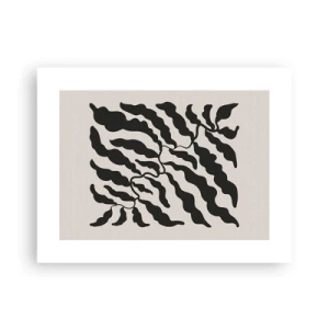 Poster - Natuur van een vierkant - 40x30 cm