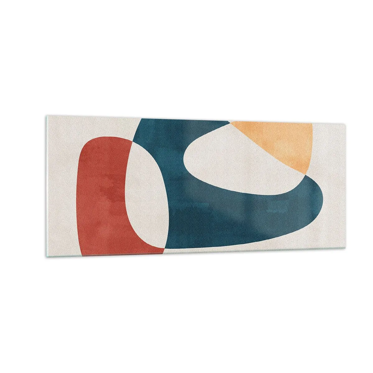 Schilderen op glas - Invloeden en metamorfoses - 100x40 cm