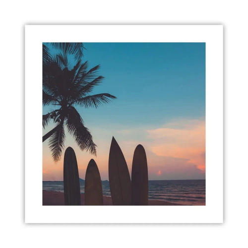 Poster - Morgen wordt ook leuk - 40x40 cm