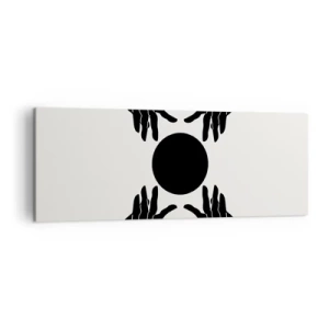 Schilderen op canvas - Geheim teken - 140x50 cm