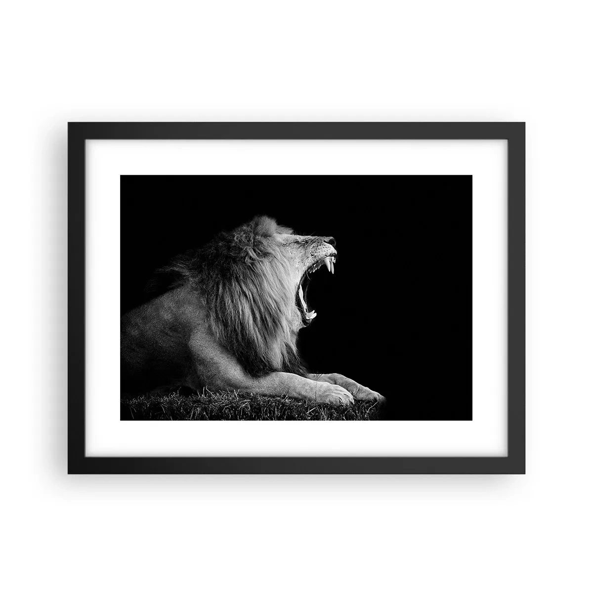 Poster in een zwarte lijst - Zonder enige twijfel - 40x30 cm
