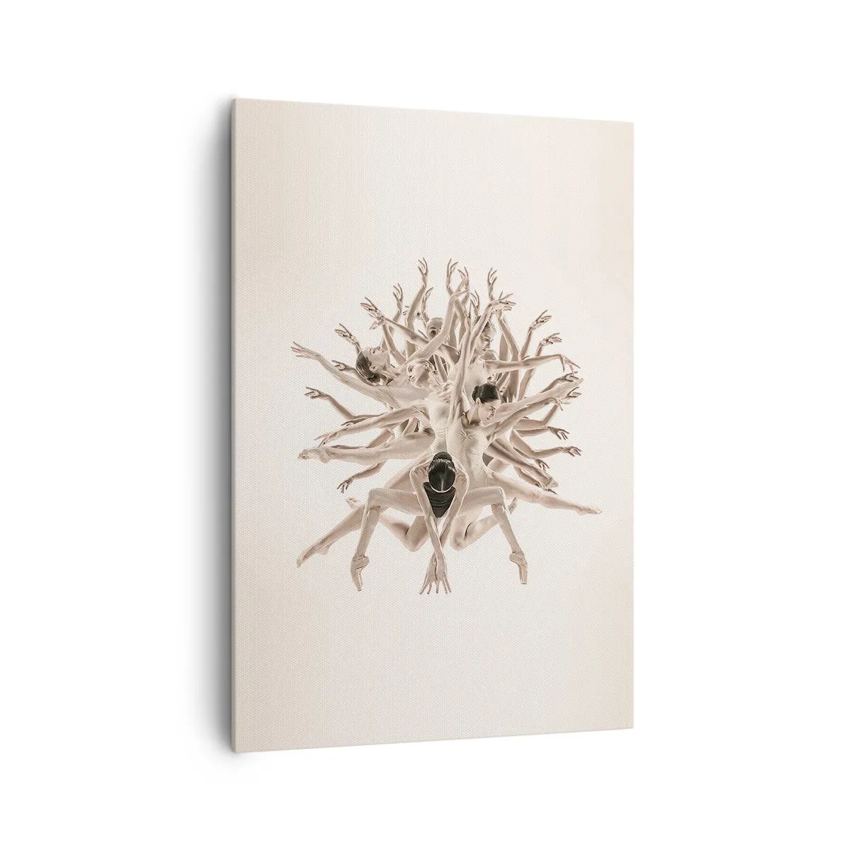 Schilderen op canvas - Bloeiend in dans - 70x100 cm