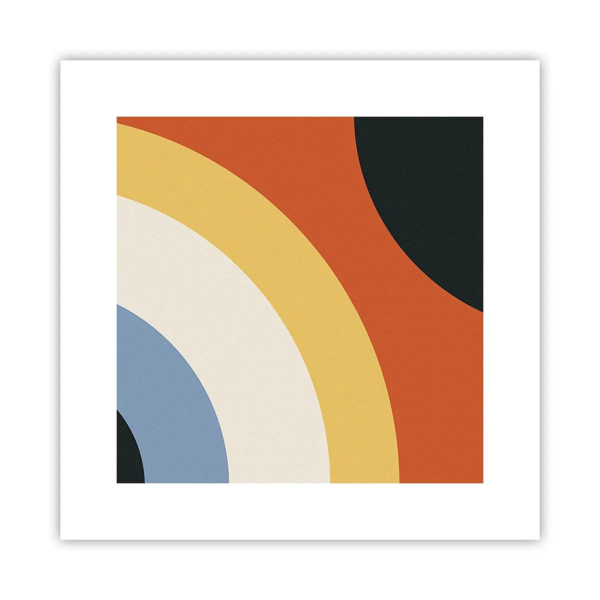 Poster - Naar mezelf toe - 30x30 cm