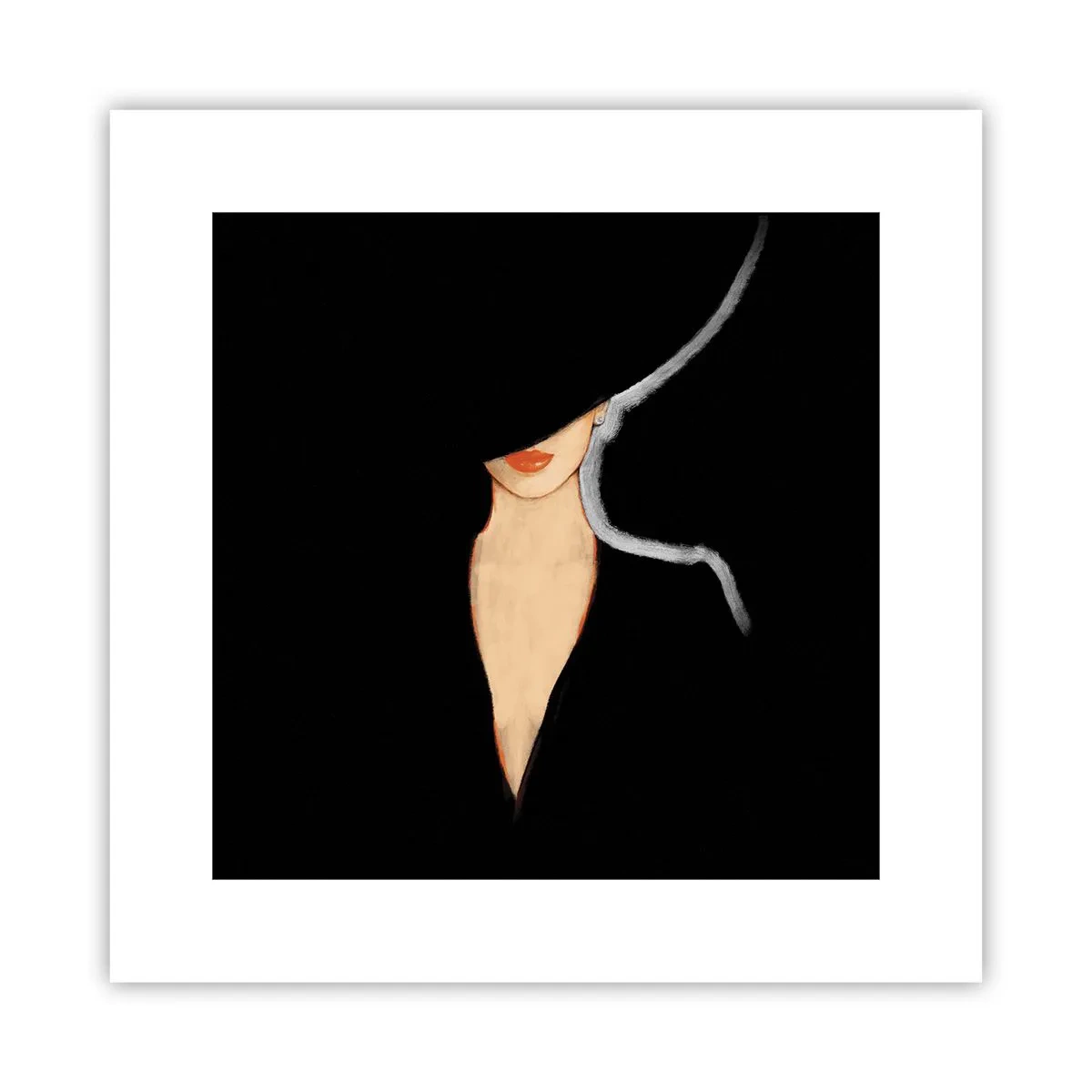 Poster - Elegantie en stijl - 30x30 cm