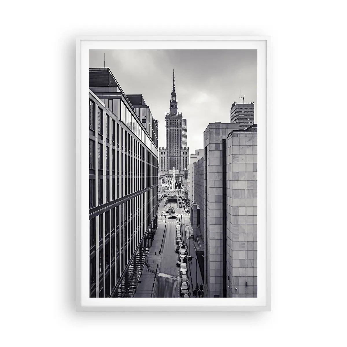 Poster in een witte lijst - Warschau vallei - 70x100 cm