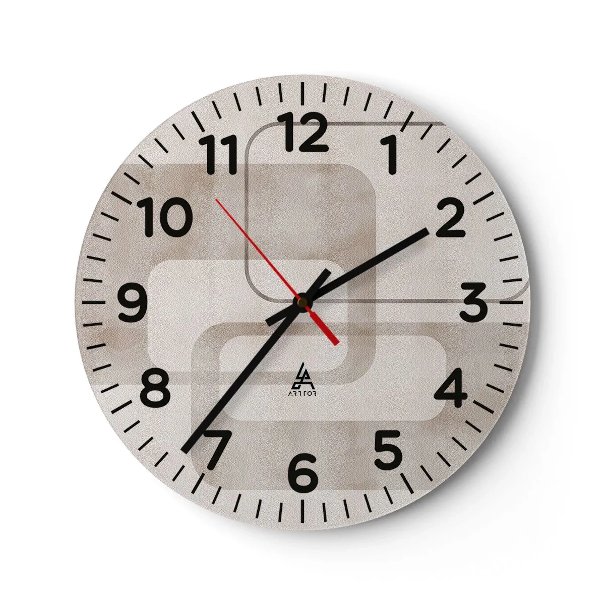 Wandklok - Klok - Geometrische voeg - 30x30 cm