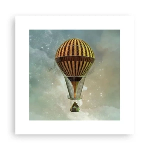 Poster - Baanbrekende vluchten - 30x30 cm