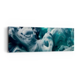 Schilderen op canvas - De nobele kilheid van steen - 90x30 cm