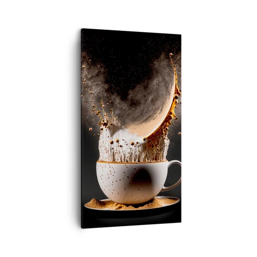 Schilderen op canvas - Een explosie van smaak - 45x80 cm