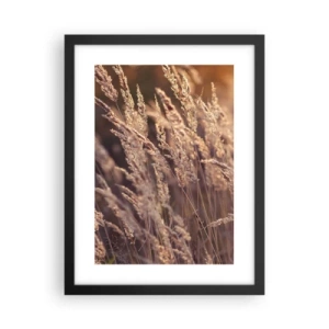 Poster in een zwarte lijst - Klaar om de herfst te verwelkomen - 30x40 cm