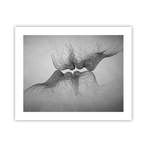 Poster - Kus van de wind - 50x40 cm