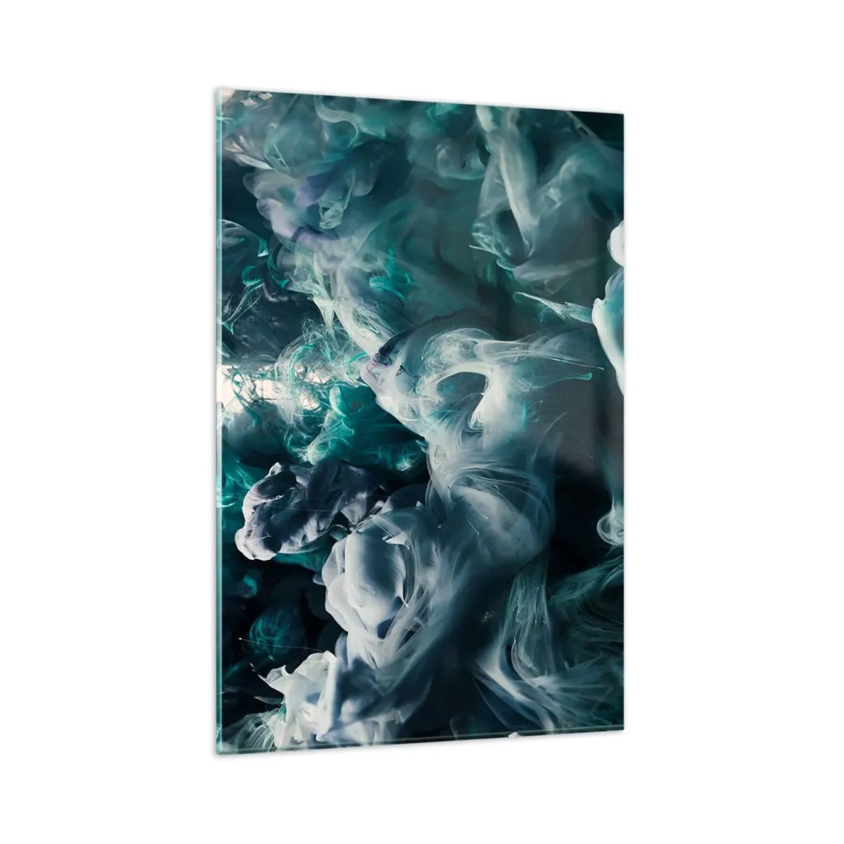 Schilderen op glas - De nobele kilheid van steen - 80x120 cm