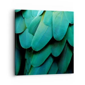 Schilderen op canvas - Papegaaiachtige precisie - 30x30 cm