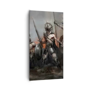 Schilderen op canvas - Met of op een schild - 65x120 cm