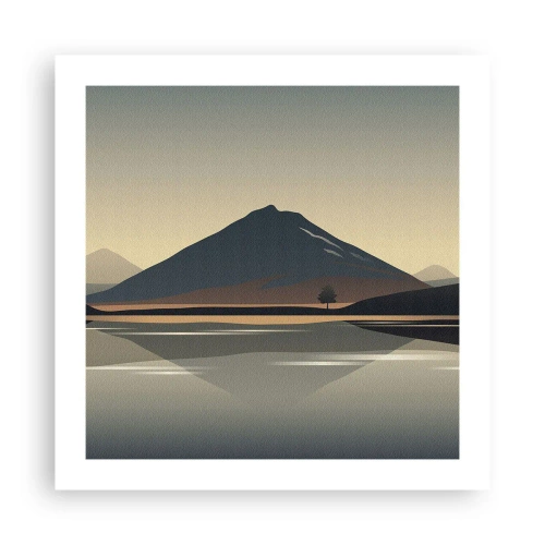 Poster - Spiegelreflectie - 50x50 cm