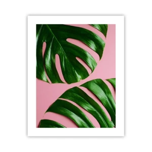 Poster - Groene rendez-vous - 40x50 cm