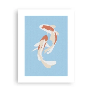 Poster - Spontaan synchroonzwemmen - 30x40 cm