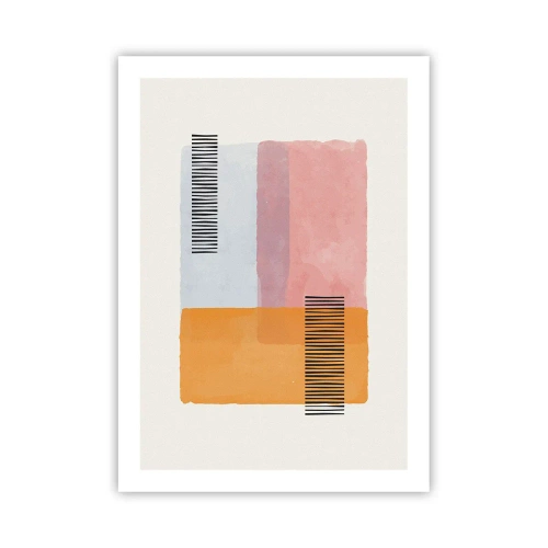 Poster - Van hoek tot hoek - 50x70 cm