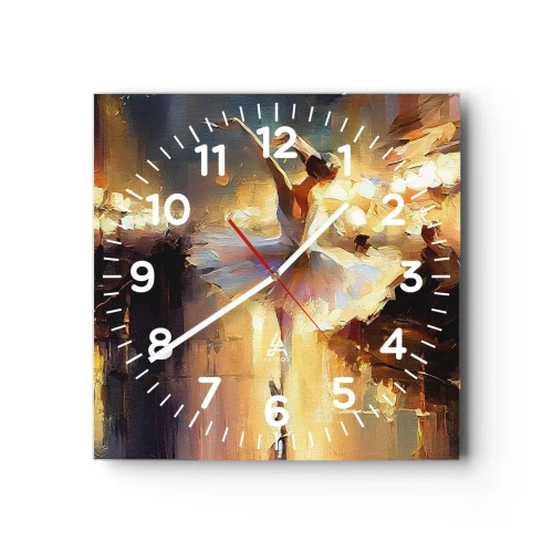 Wandklok - Klok - Wonder op straat - 40x40 cm
