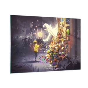 Schilderen op glas - Tovenarij bestaat wel - 100x70 cm