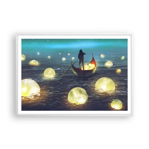 Poster in een witte lijst - Dingen waar filosofen nooit van hebben gedroomd - 100x70 cm