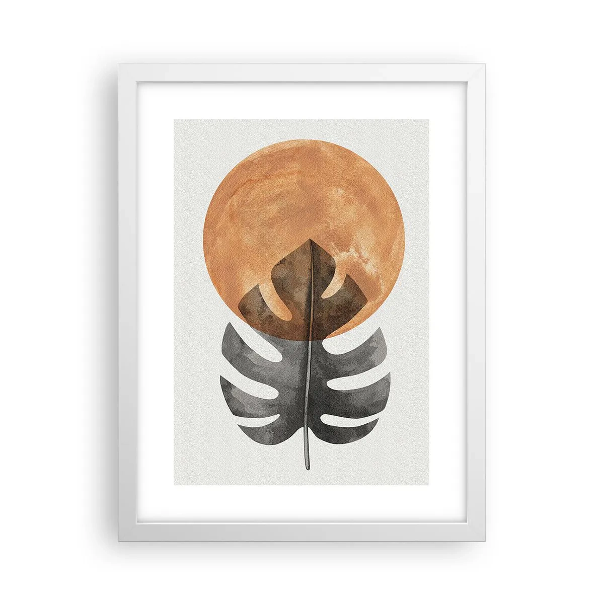 Poster in een witte lijst - Altijd de zon - 30x40 cm