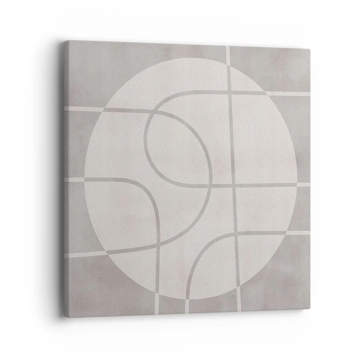 Schilderen op canvas - Rond en rechtdoor - 40x40 cm