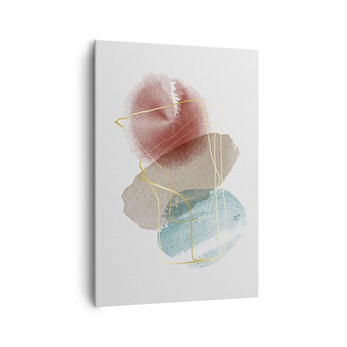 Schilderen op canvas - Koralen van de ruimte - 70x100 cm